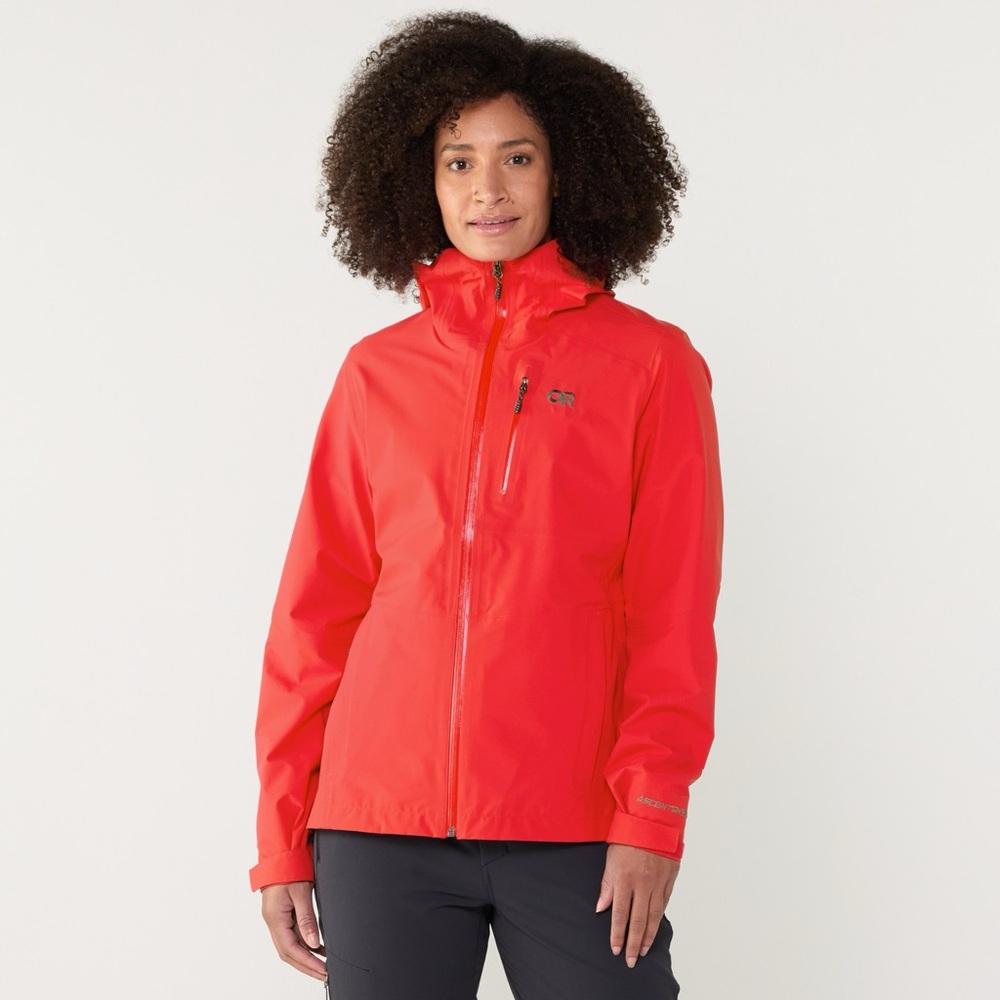 Outdoor Research Men's Vibrant Red Raincoat